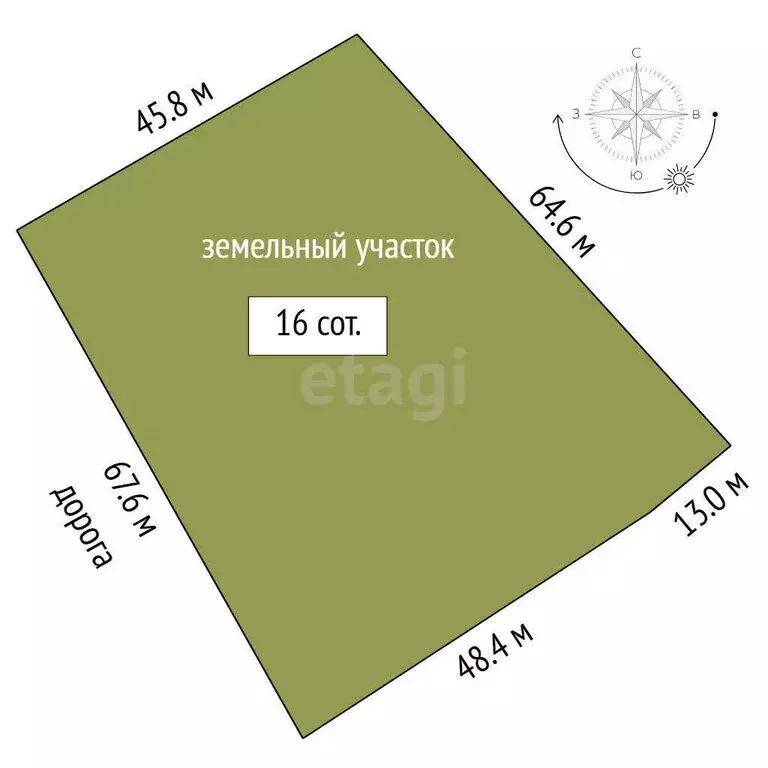 Дом в Елань, Солдатская улица (57 м) - Фото 0
