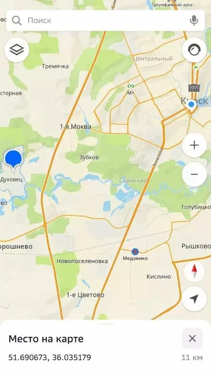 Участок в Курская область, Курский район, Моковский сельсовет, д. ... - Фото 0