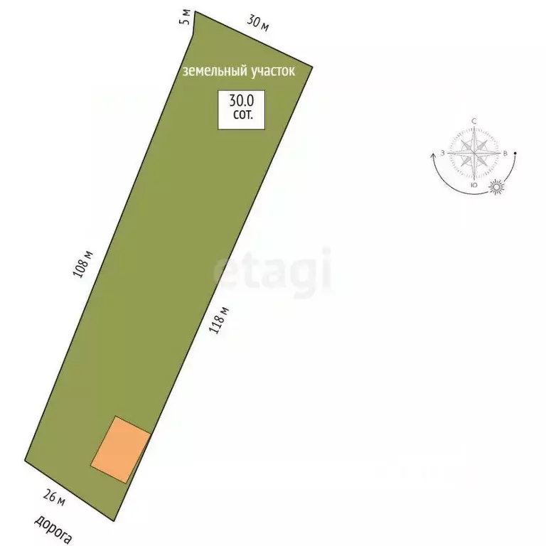 Дом в Марий Эл, Звенигово городское поселение, д. Чуваш-Отары ул. ... - Фото 2