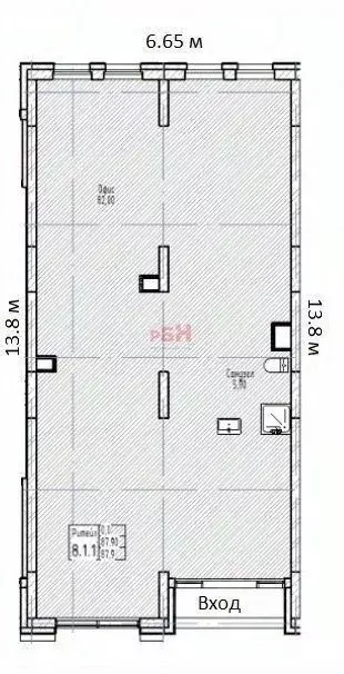 Торговая площадь в Свердловская область, Екатеринбург ул. Пехотинцев, ... - Фото 2