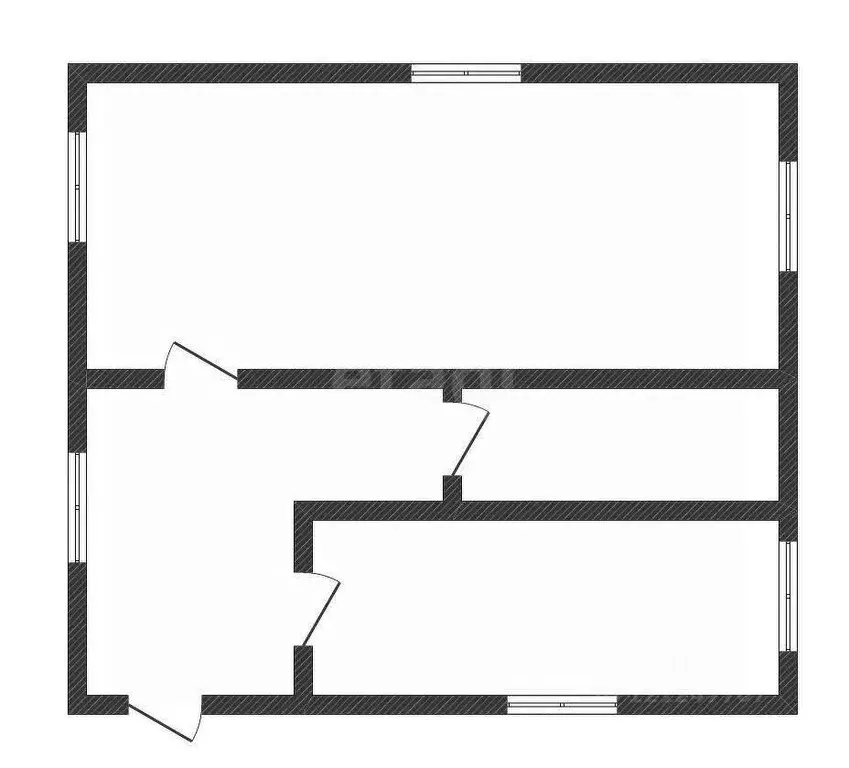 Дом в Курская область, Курский район, Моковский сельсовет, д. Гремячка ... - Фото 1