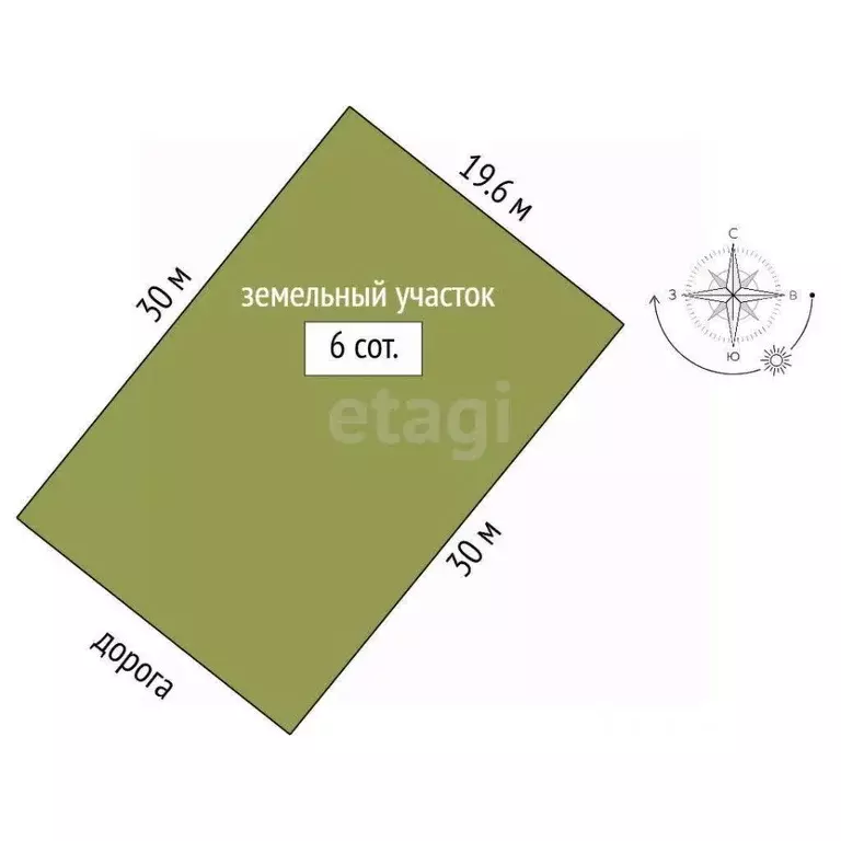 Участок в Крым, Ленинский район, Семисотское с/пос, с. Соляное ул. ... - Фото 2