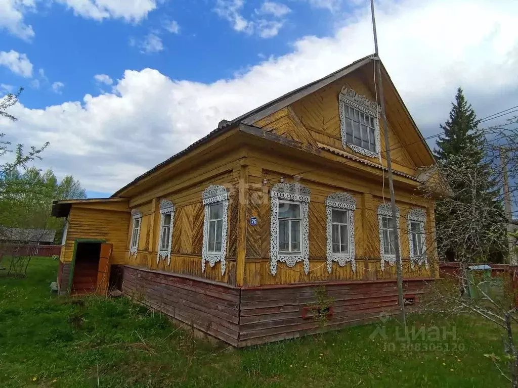 Дом в Вологодская область, Череповецкий район, Уломское с/пос, Деревня ... - Фото 0