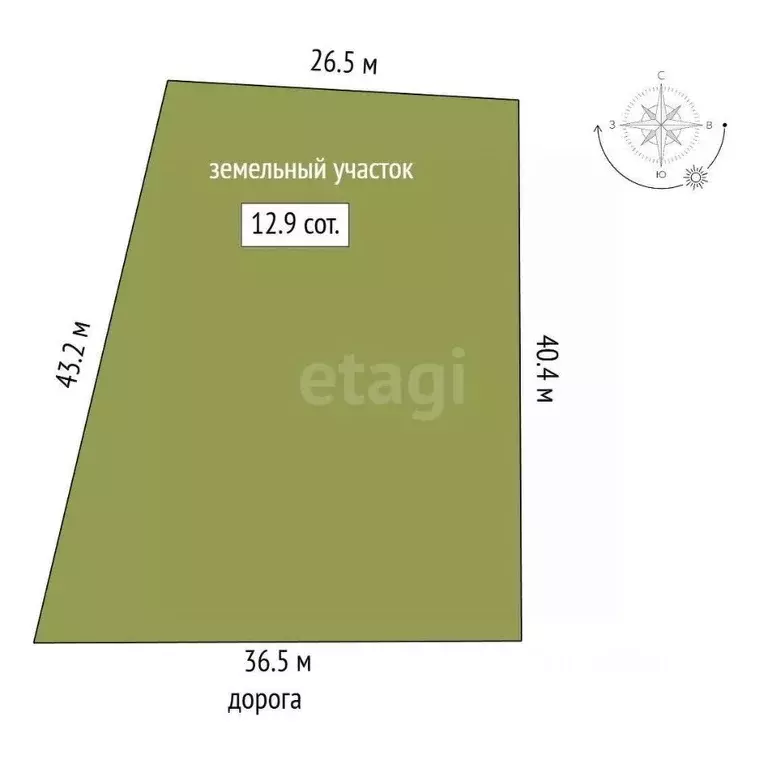 Участок в Вологодская область, Череповецкий район, д. Ирдоматка 64 ... - Фото 2