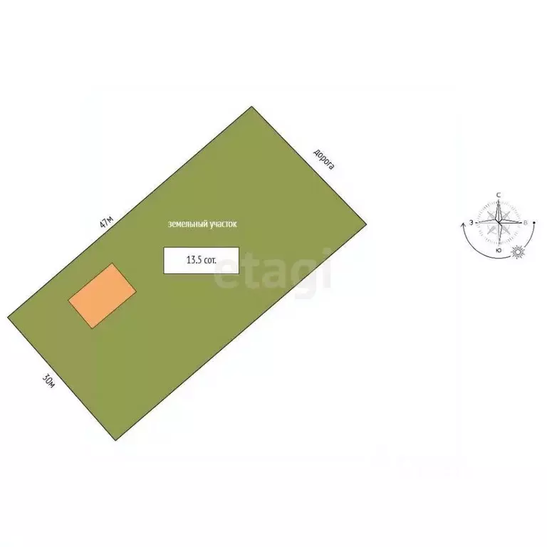 Дом в Вологодская область, д. Фофанцево 4 (60 м) - Фото 1