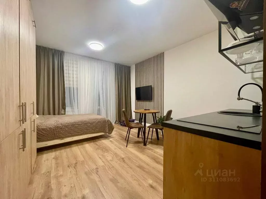 Студия Санкт-Петербург ул. Бабушкина, 55к1 (24.0 м) - Фото 1