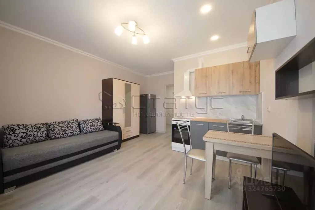 Студия Санкт-Петербург ул. Федора Котанова, 5к2 (30.0 м) - Фото 2