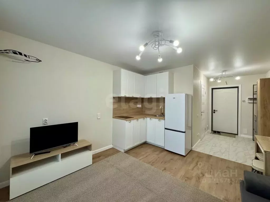 Студия Тюменская область, Тюмень ул. Новоселов, 109 (28.0 м) - Фото 1