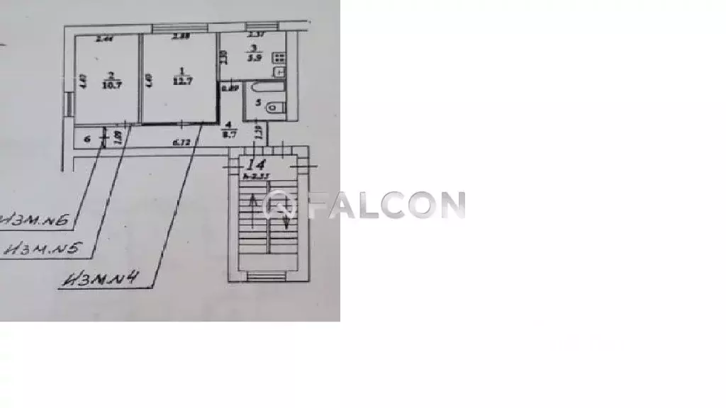 2-к кв. Московская область, Балашиха Советская ул., 13 (42.2 м) - Фото 0