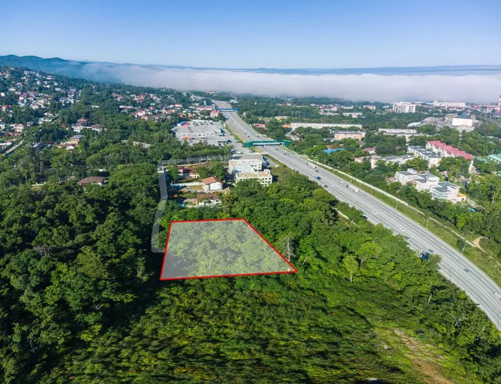 Участок в Приморский край, Владивосток ул. Куинджи, 2 (28.77 сот.) - Фото 2