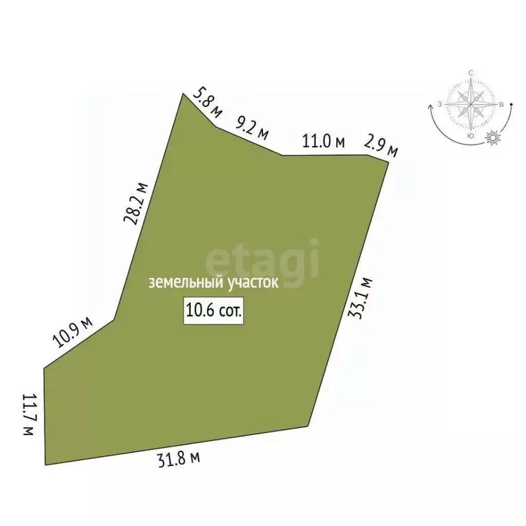 Участок в Ленинградская область, Всеволожский район, Куйвозовское ... - Фото 1