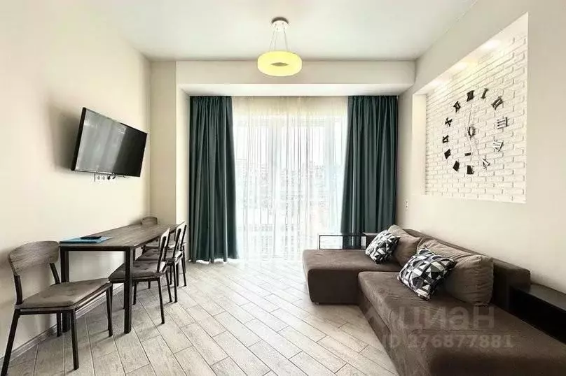 1-к кв. Краснодарский край, Сочи Мамайка мкр, ул. Крымская, 89 (35.0 ... - Фото 2