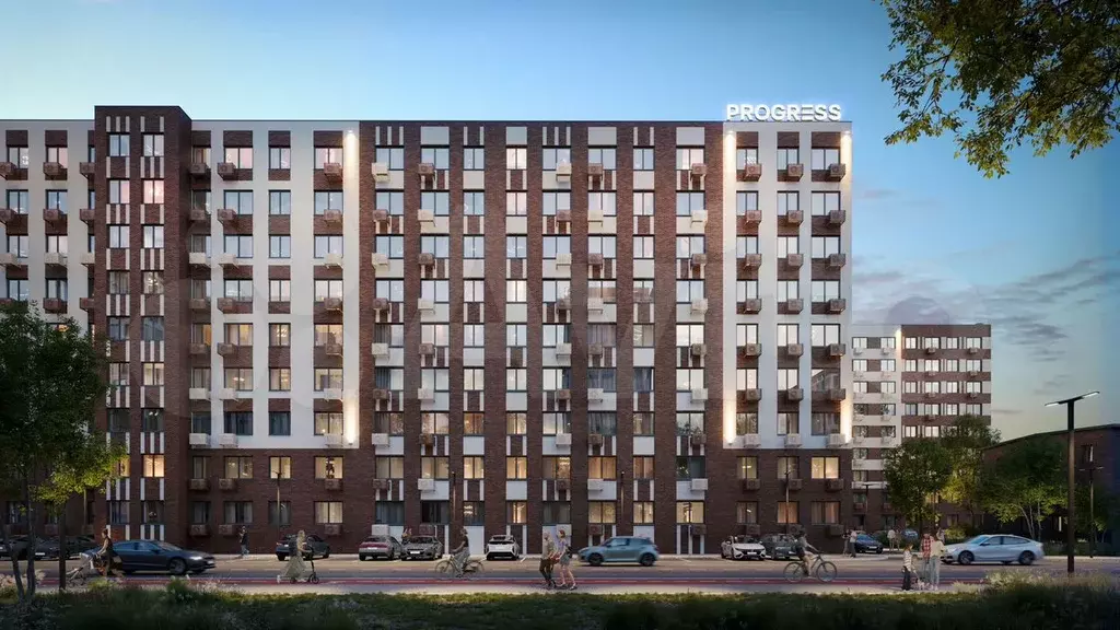 1-к. квартира, 34,5 м, 8/9 эт. - Фото 0