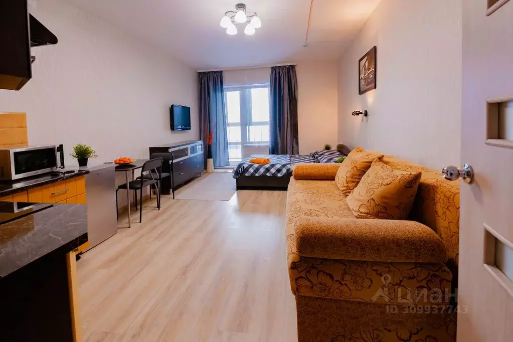 Студия Пермский край, Пермь ул. Революции, 48А (35.0 м) - Фото 1