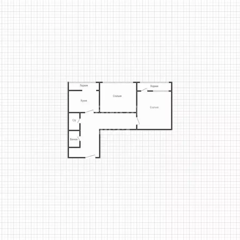 2-к кв. Липецкая область, Липецк ул. Василия Саунина, 3 (52.2 м) - Фото 2