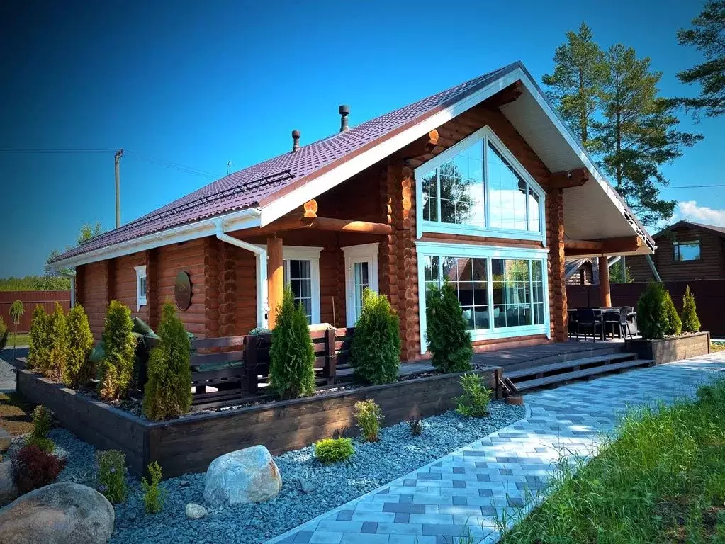 Дом в Карелия, Пряжинский район, Чалнинское с/пос, д. Нижние Виданы, ... - Фото 2