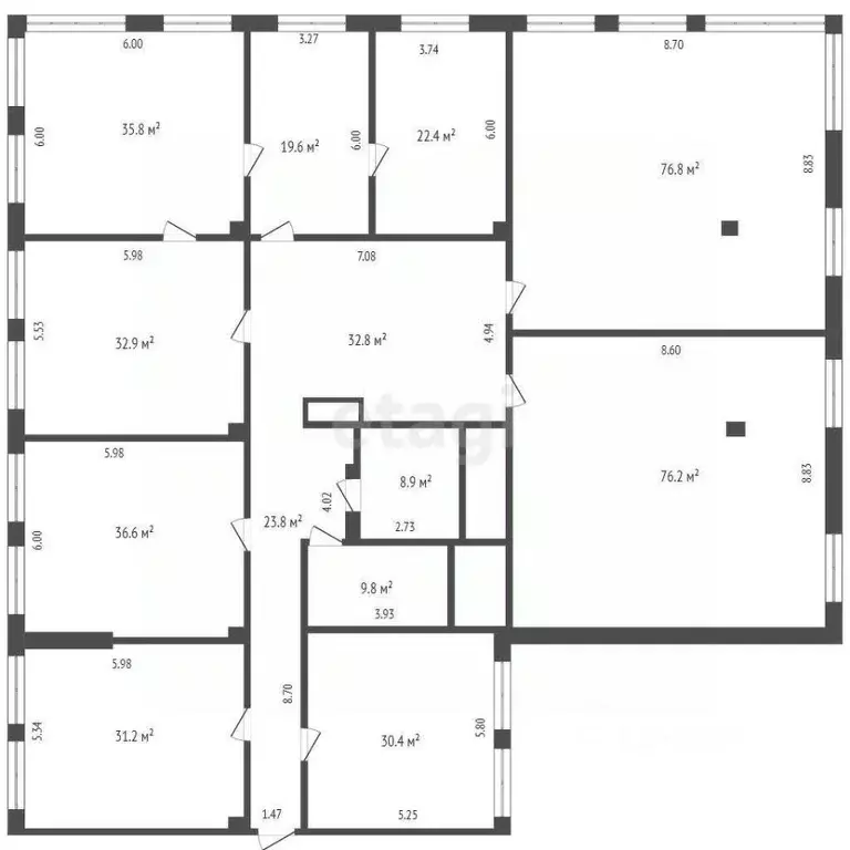 Офис в Ямало-Ненецкий АО, Новый Уренгой Таежная ул., 30А (437 м) - Фото 2