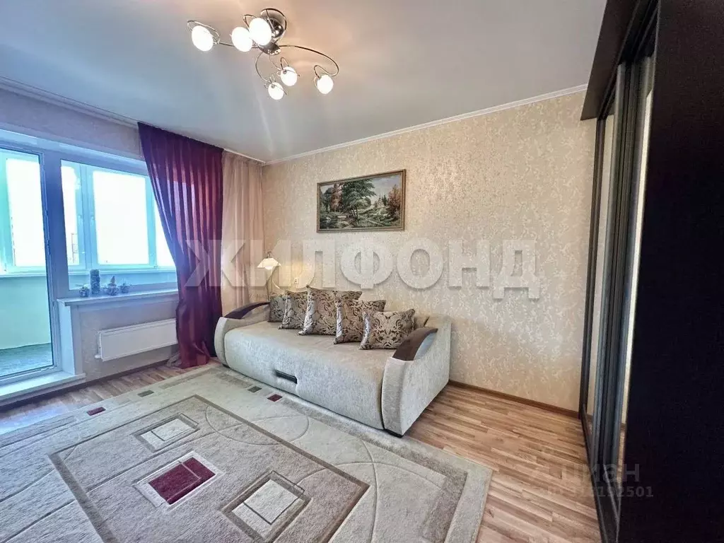1-к кв. Новосибирская область, Новосибирск Спортивная ул., 9/1 (37.6 ... - Фото 1