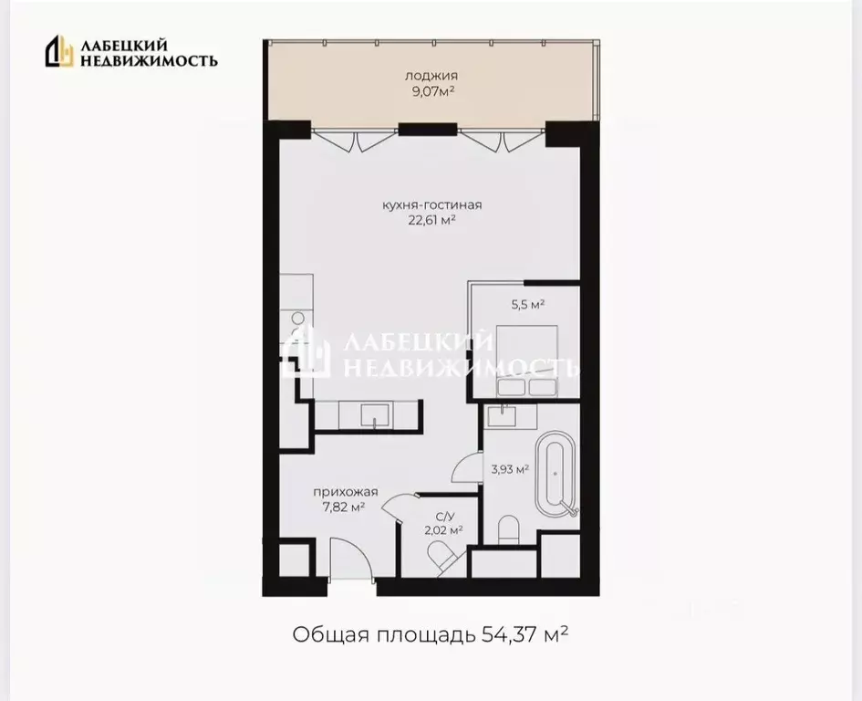 2-к кв. Московская область, Химки ул. Кудрявцева, 11 (54.37 м) - Фото 2