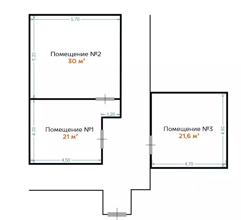 Помещение свободного назначения в Москва Малахитовая ул., 14С1 (73 м) - Фото 2