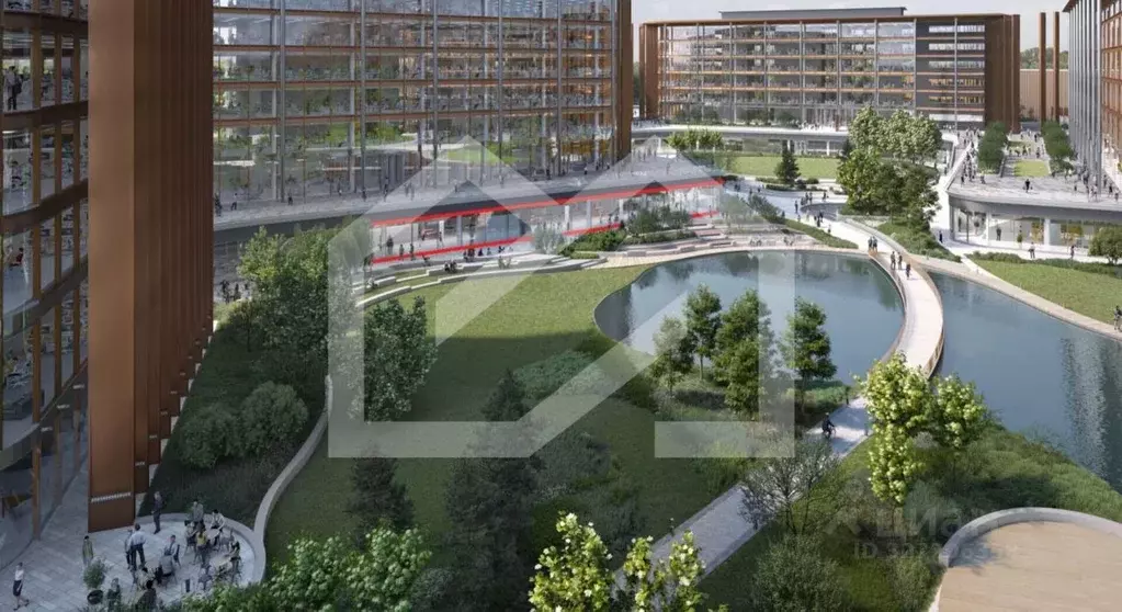 Помещение свободного назначения в Москва Сколковское ш., 45 (1242 м) - Фото 1