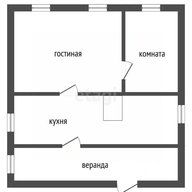 Дом в Челябинская область, Пласт Степной пер., 18 (36 м) - Фото 2