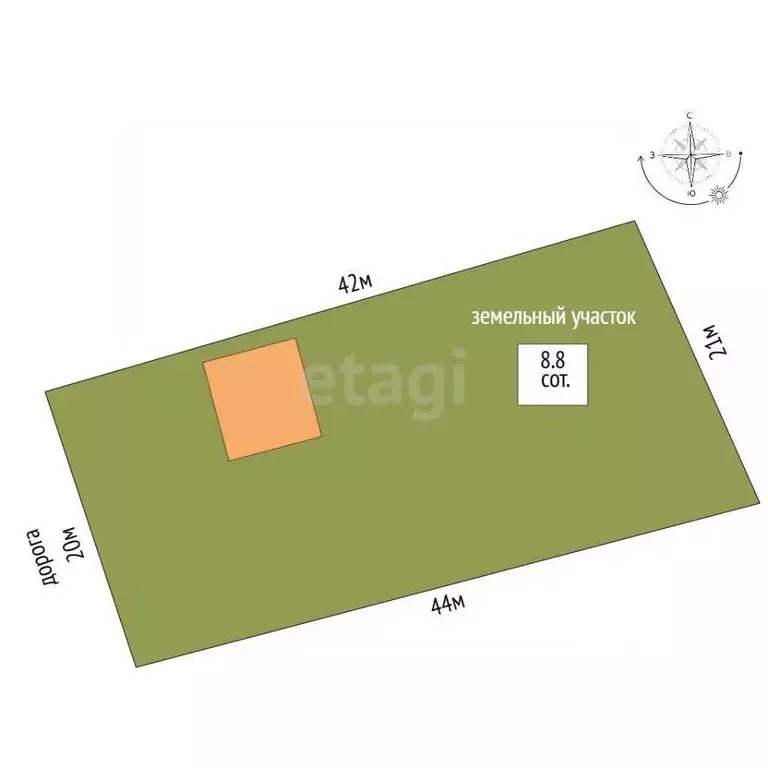 Дом в Камчатский край, Елизовский муниципальный округ, Меридиан СНТ ... - Фото 2