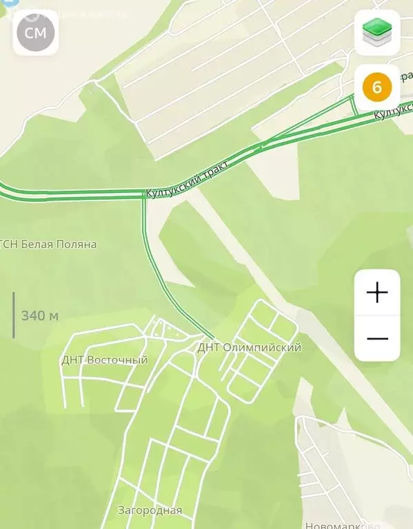 Участок в Иркутск, ДНТ Удачное, Боровая улица (11 м) - Фото 1