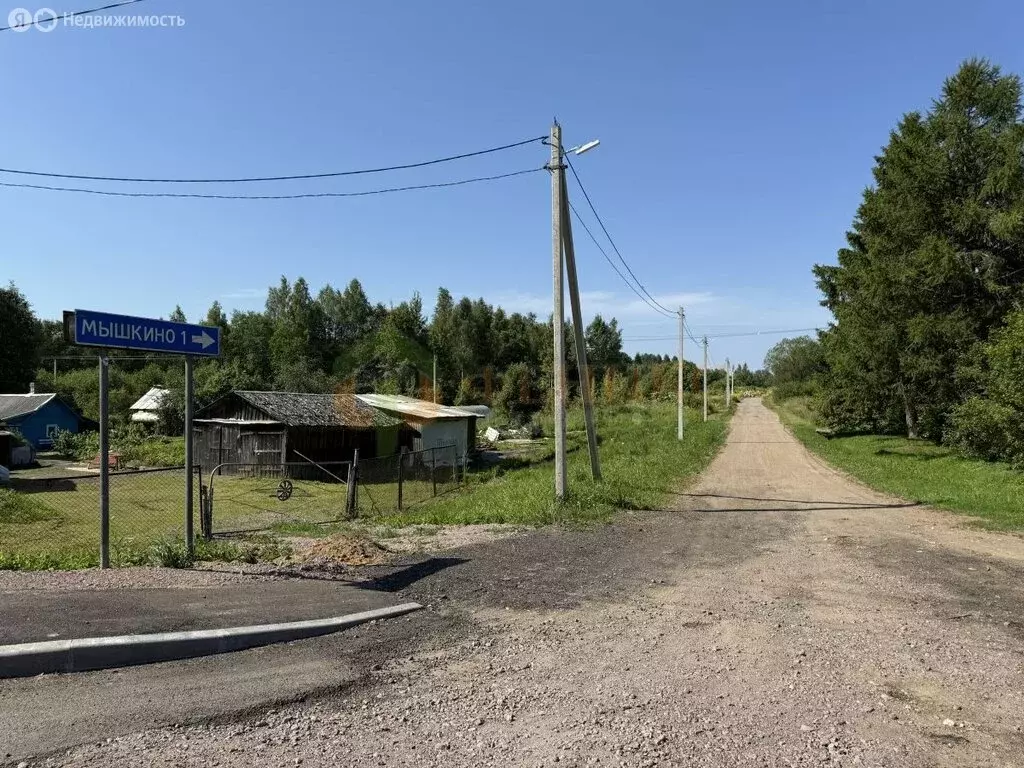 Участок в Нежновское сельское поселение, деревня Мышкино (20 м) - Фото 1