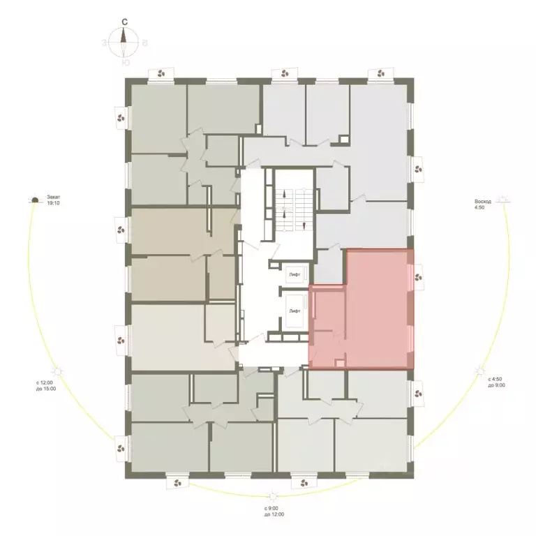 1-к кв. Башкортостан, Уфа Родина Парк жилой комплекс (38.9 м) - Фото 2