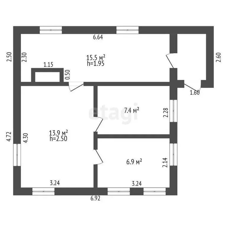 Дом в Ишим, улица Свет Ильича (43.7 м) - Фото 1