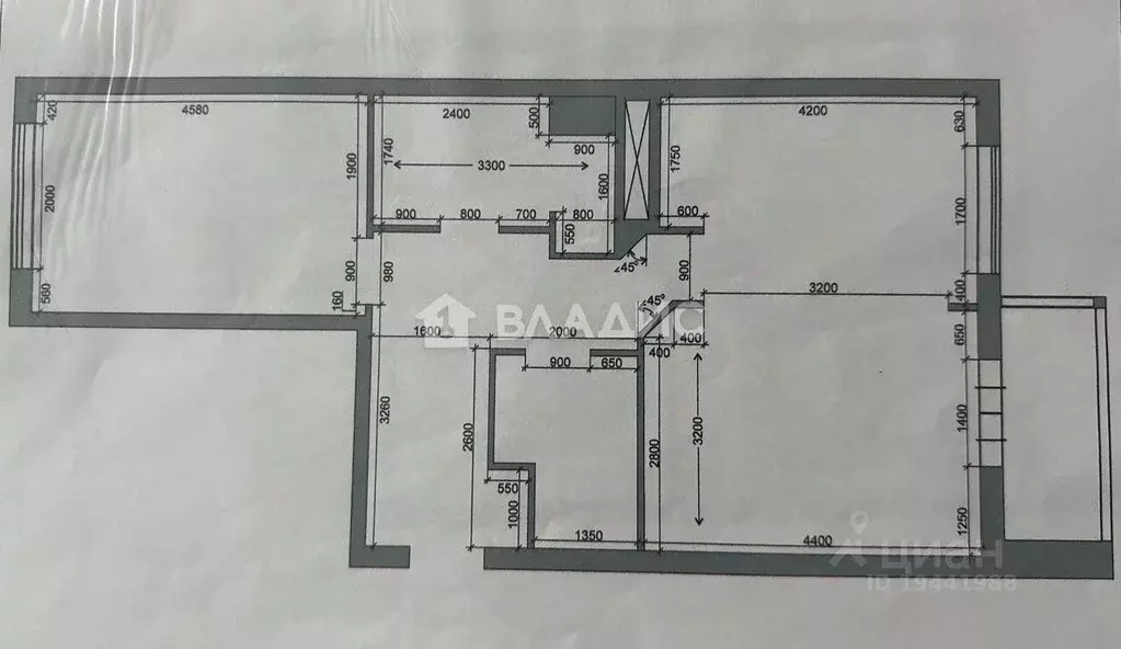 2-к кв. Москва Внуковское поселение, ул. Самуила Маршака (61.0 м) - Фото 1