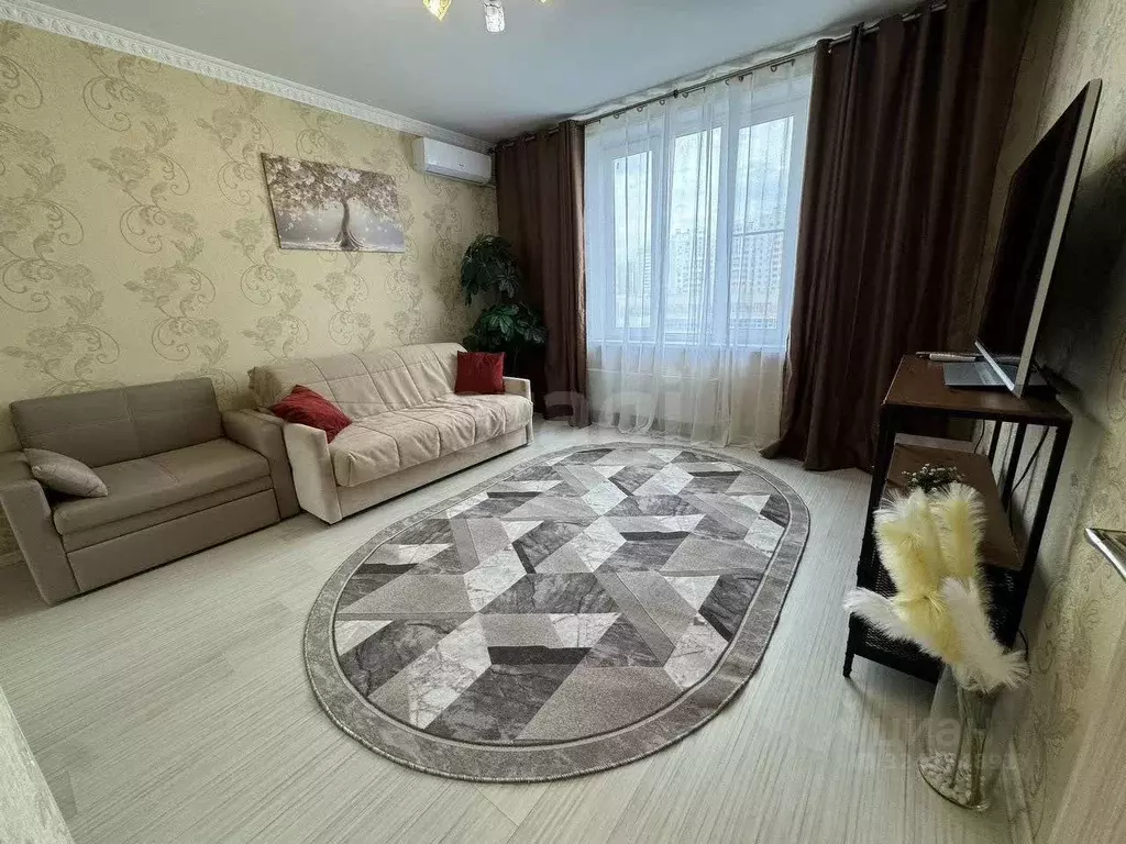 1-к кв. Ростовская область, Ростов-на-Дону ул. Жданова, 15 (34.0 м) - Фото 1