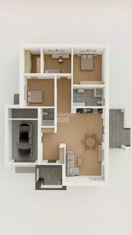 Коттедж в Челябинская область, Чебаркульский муниципальный округ, д. ... - Фото 2