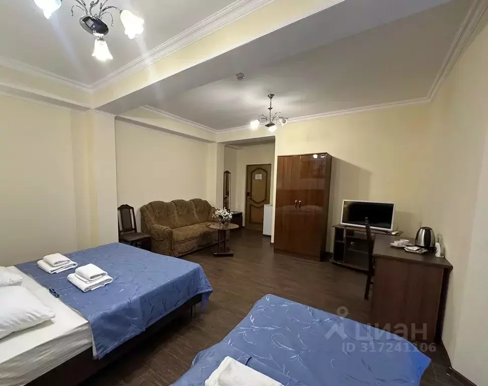 Комната Краснодарский край, Сириус пгт ул. Набережная, 4Б - Фото 1