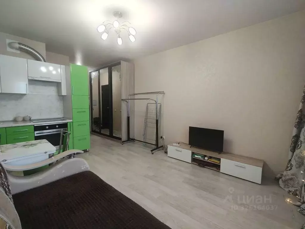 Студия Пензенская область, Пенза ул. Антонова, 5Д (28.7 м) - Фото 2