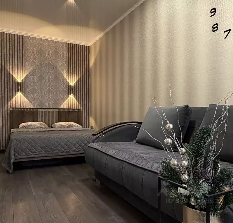 Студия Омская область, Омск ул. Крупской, 14к2 (32.0 м) - Фото 1