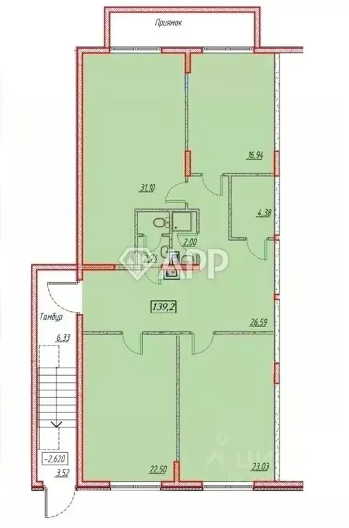 Помещение свободного назначения в Краснодарский край, Новороссийск ... - Фото 2