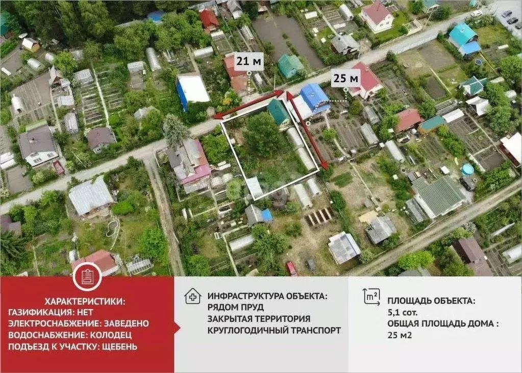 Дом в Тюменская область, Тюмень Лесник СНТ, ул. Пчеловодов (25 м) - Фото 1