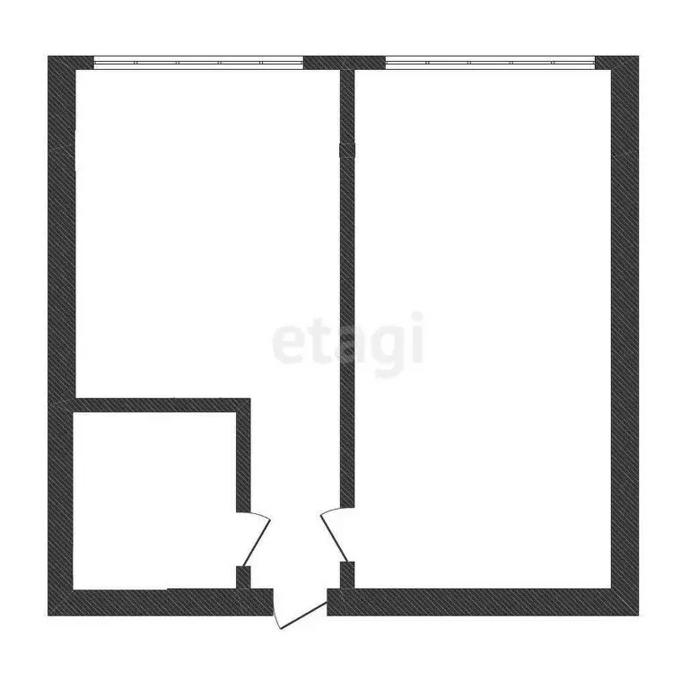 1-комнатная квартира: Нальчик, улица Тарчокова, 125А (35 м) - Фото 0