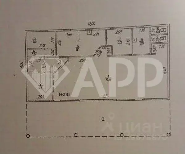 Помещение свободного назначения в Удмуртия, Сарапульский район, с. ... - Фото 2