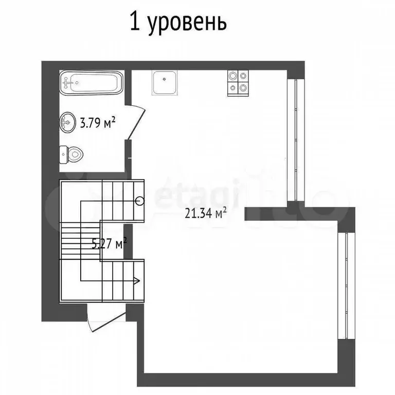 3-к. квартира, 107 м, 2/10 эт. - Фото 0