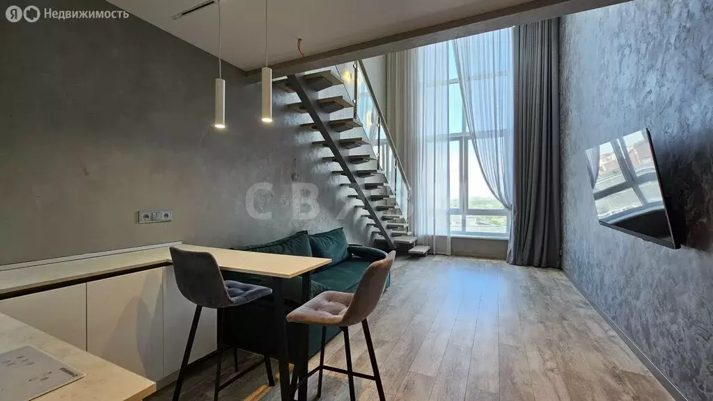 1-комнатная квартира: Тюмень, улица Чернышевского, 1Б (52 м) - Фото 2