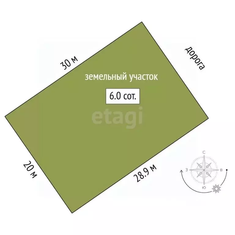 Участок в Ямало-Ненецкий АО, Новый Уренгой ул. 9-я Запрудная (6.01 ... - Фото 2