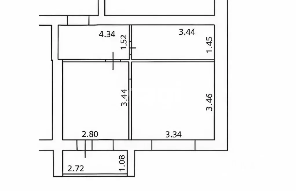 1-к кв. Татарстан, Лаишевский район, Столбищенское с/пос, с. Столбище ... - Фото 2