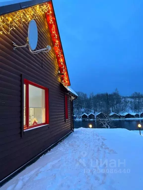 Дом в Карелия, Питкярантский муниципальный округ, пос. Ляскеля ул. ... - Фото 1