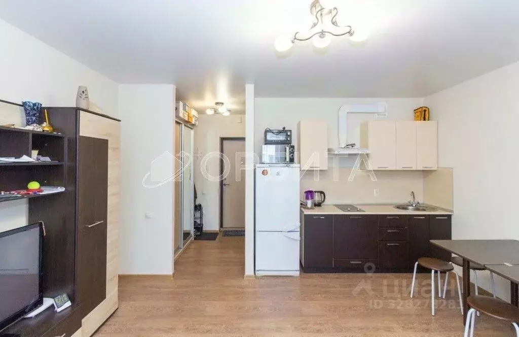 Студия Тюменская область, Тюмень ул. Червишевский Тракт, 47 (26.0 м) - Фото 2