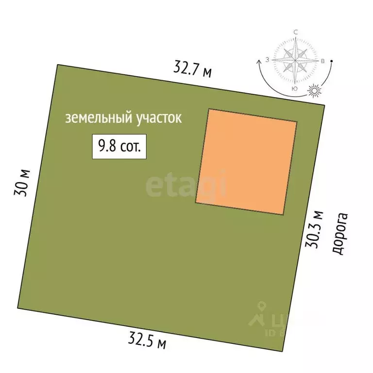 Дом в Башкортостан, Бирск Радужная ул. (153 м) - Фото 2