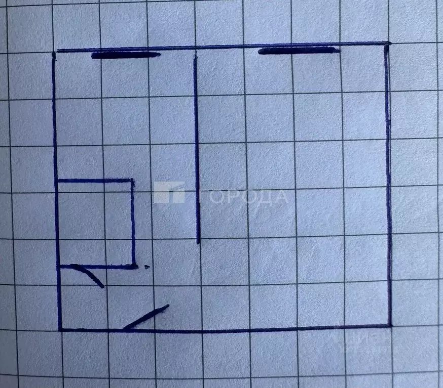 1-к кв. Алтайский край, Барнаул просп. Ленина, 27А/64А (31.0 м) - Фото 2