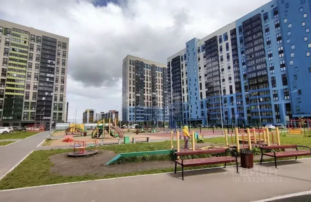 1-к кв. Татарстан, Казань просп. Ильгама Шакирова, 11А (30.5 м) - Фото 1